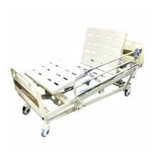 تخت برقی نگهداری بیمار و سالمندان رویه فلزی کد 4003