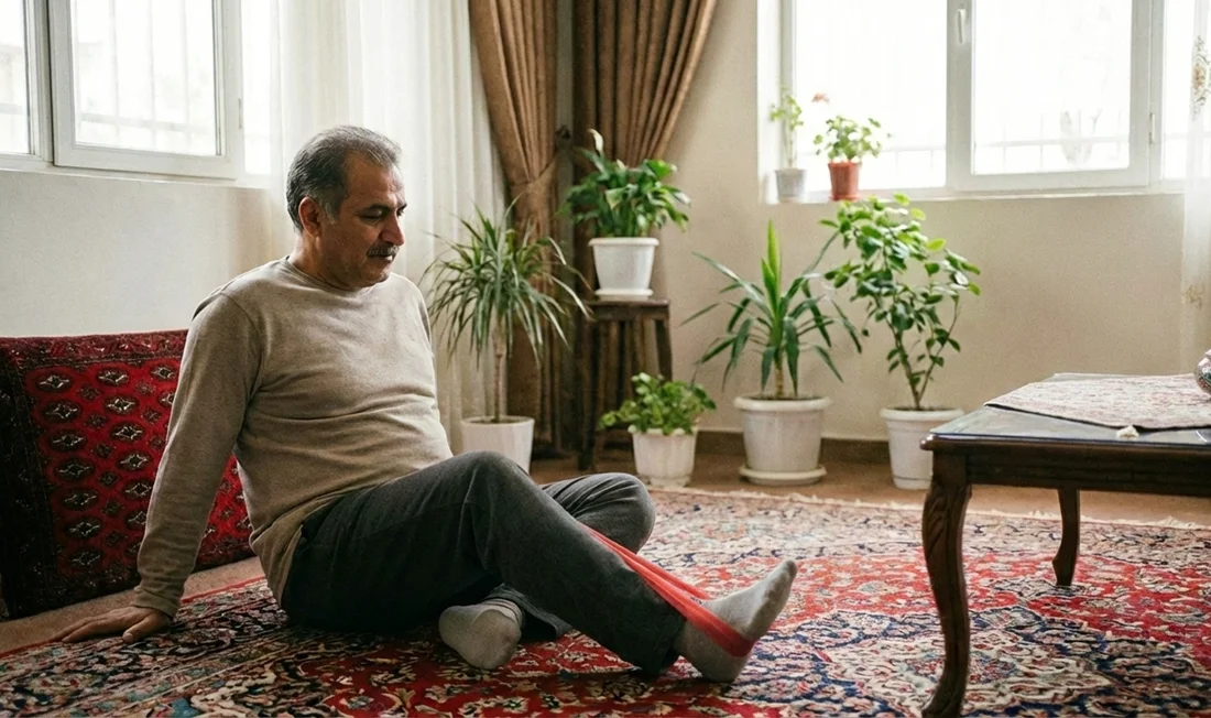 فیزیوتراپی ساق پا در منزل