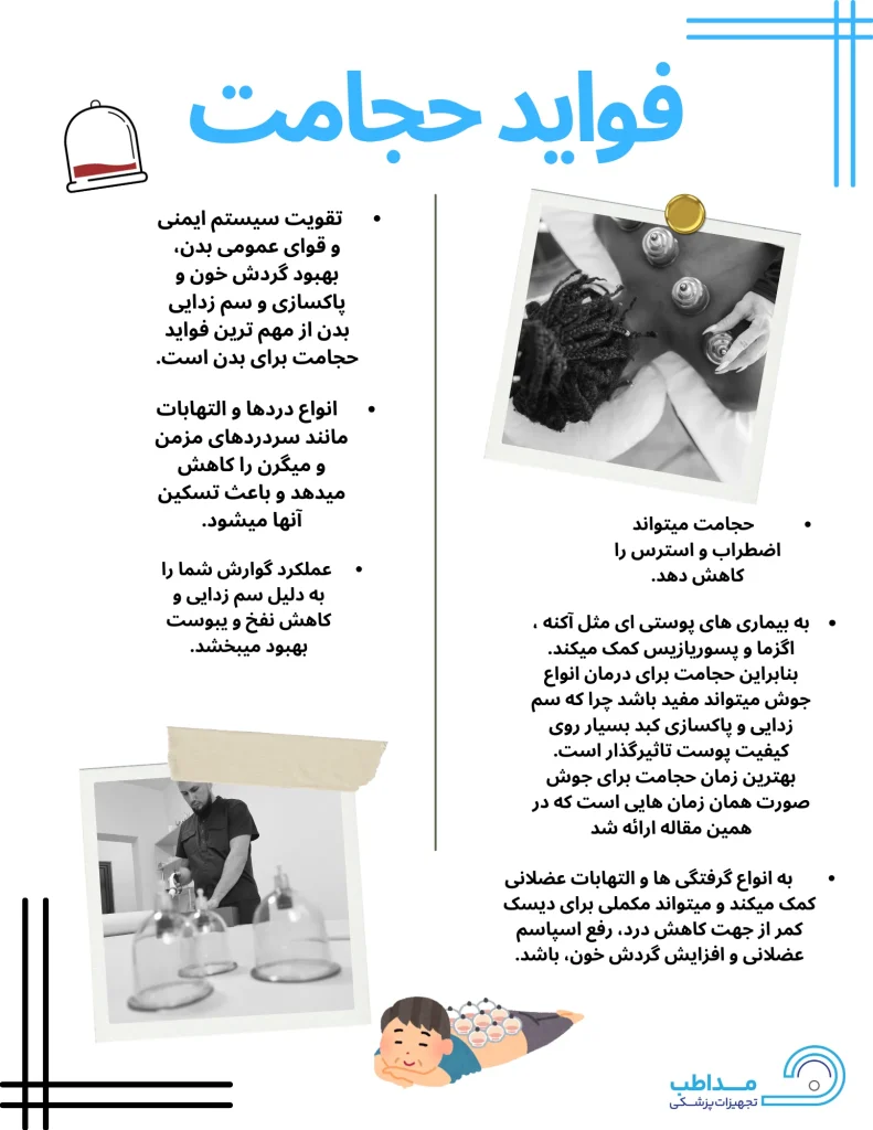 اینفوگرافیک فواید حجامت