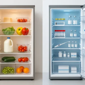 تفاوت یخچال آزمایشگاهی و خانگی چیست؟