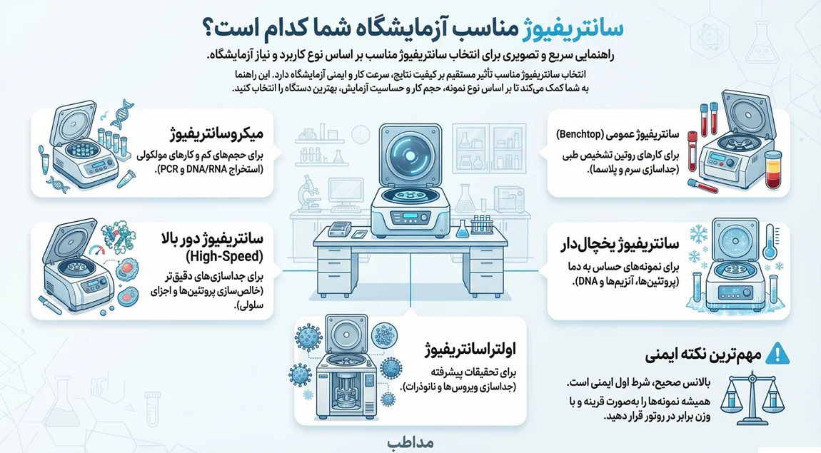 لیست قیمت سانتریفیوژ آزمایشگاهی